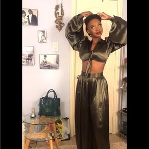 Vintage Vandalizm Olive Harlow set in 4XL